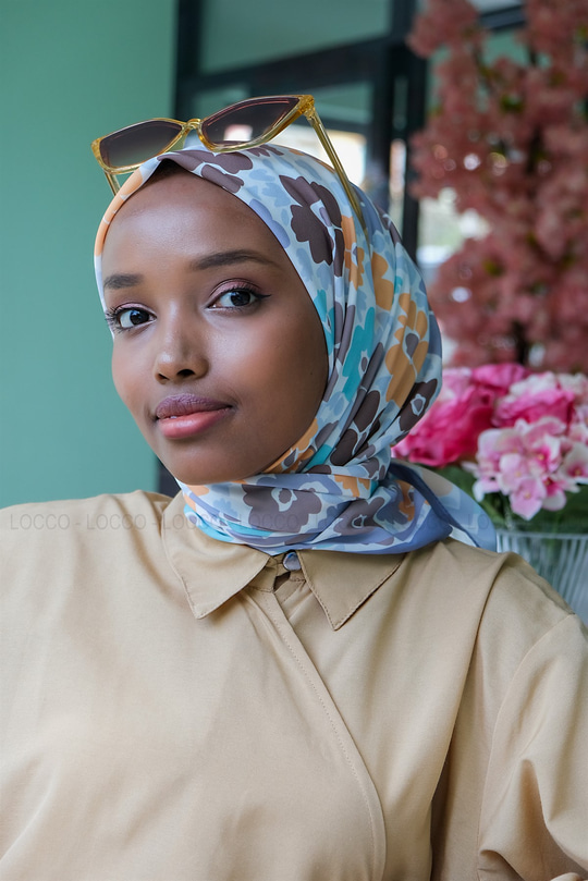 Uygun Fiyatlı PAPATYA DESEN ESARP  | Loccomoda.com 