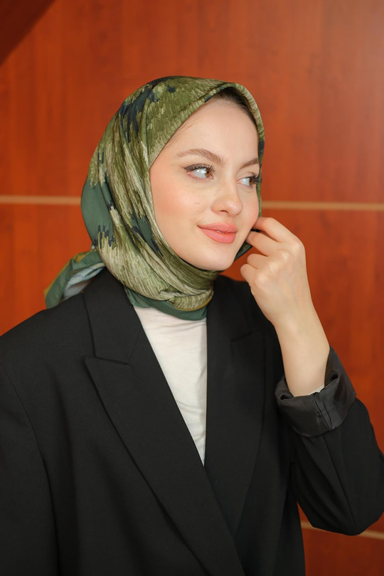 Prizma Soft Şal Yeşil