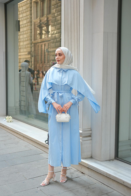 Rhanna Elbise Bebe Mavi