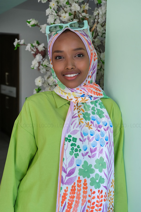 Uygun Fiyatlı SARMASIK DESEN SAL | Loccomoda.com 