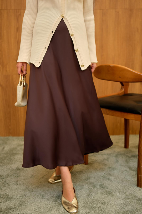 Saten Etek Kahverengi