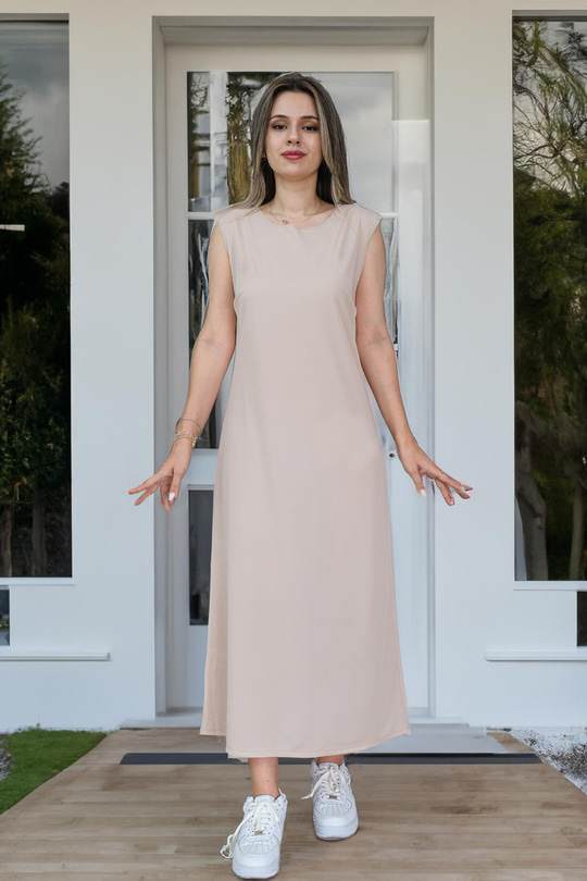 Sıfır Kol İçlik Krem