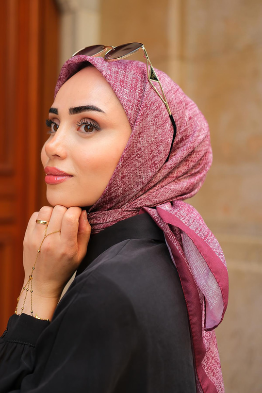 Soft Eşarp Vişne Çürüğü