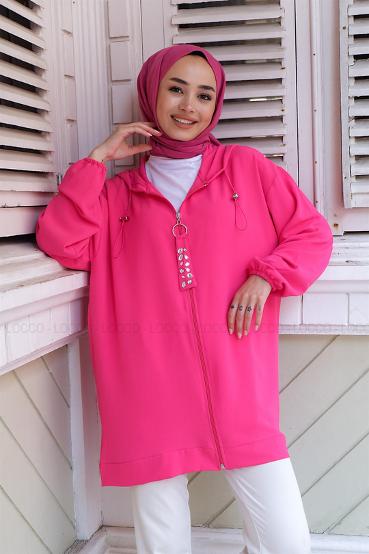 Uygun Fiyatlı TAS DETAY FERMUARLI HIRKA | Loccomoda.com 