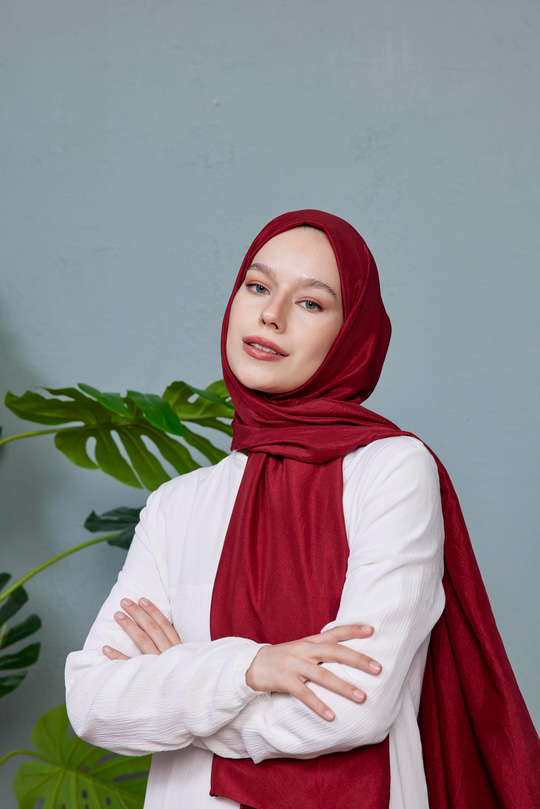 Vual Craşh Şal Bordo