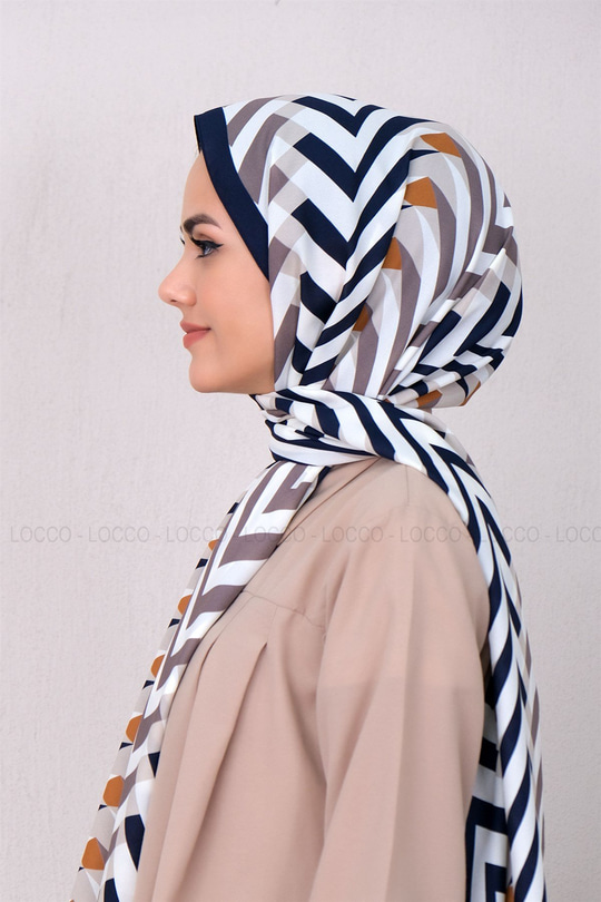 Uygun Fiyatlı ZIKZAK DESEN  DIJITAL MEDINE IPEGI SAL VIZON-MAVI | Loccomoda.com 