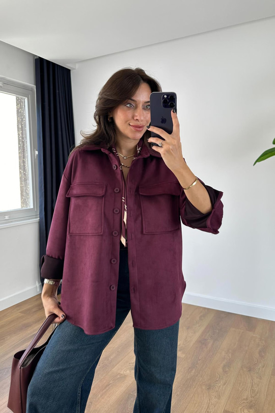 Brinda Mürdüm Cep Detaylı Ceket