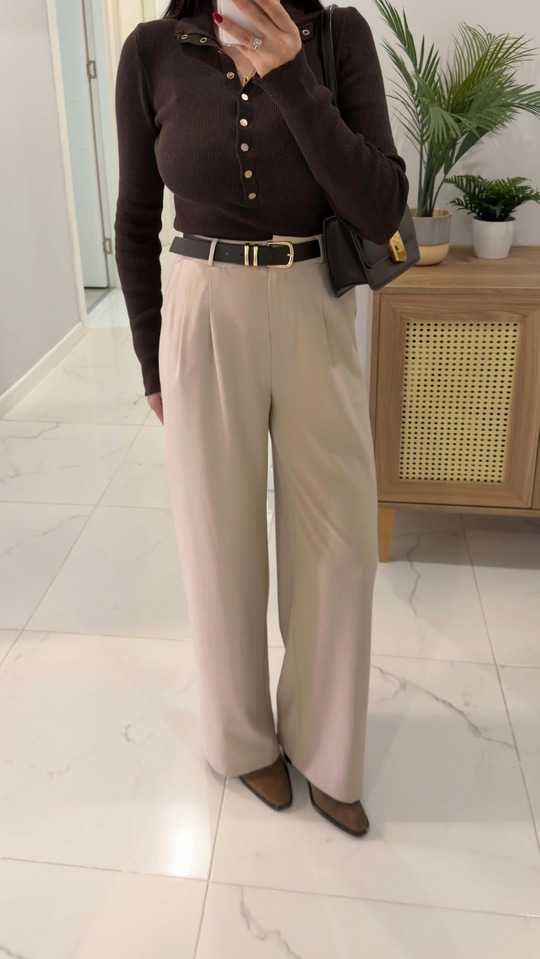 BC Texas Taş Premium Palazzo Pantolon