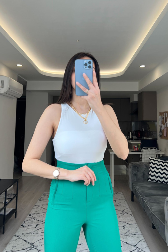 Zr Beyaz Bodysuit
