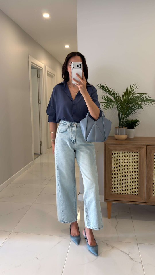 Cloud Buz Mavisi Jean