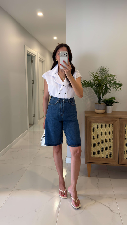 CS Weda Mavi Denim Şort