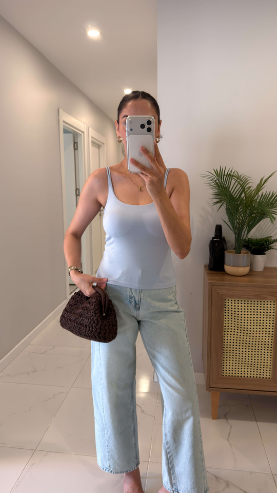 Daily Mavi Basic Askılı Atlet
