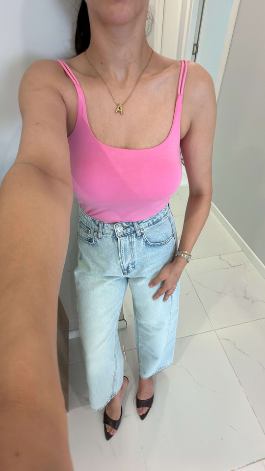 Daily Pembe Basic Askılı Atlet