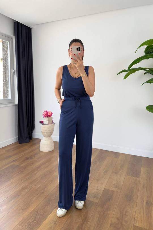 Gris İndigo OYSH Atlet Pantolon Takım