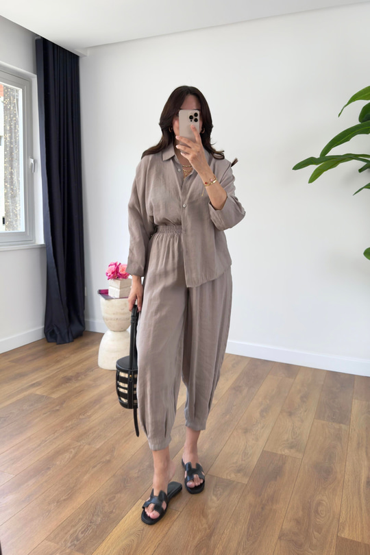 Hunas Vizon Premium Pantolon Gömlek Takım