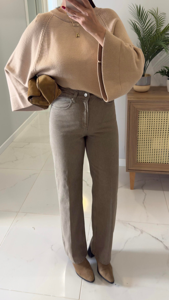 Juno Bej Tint Straıght Jean