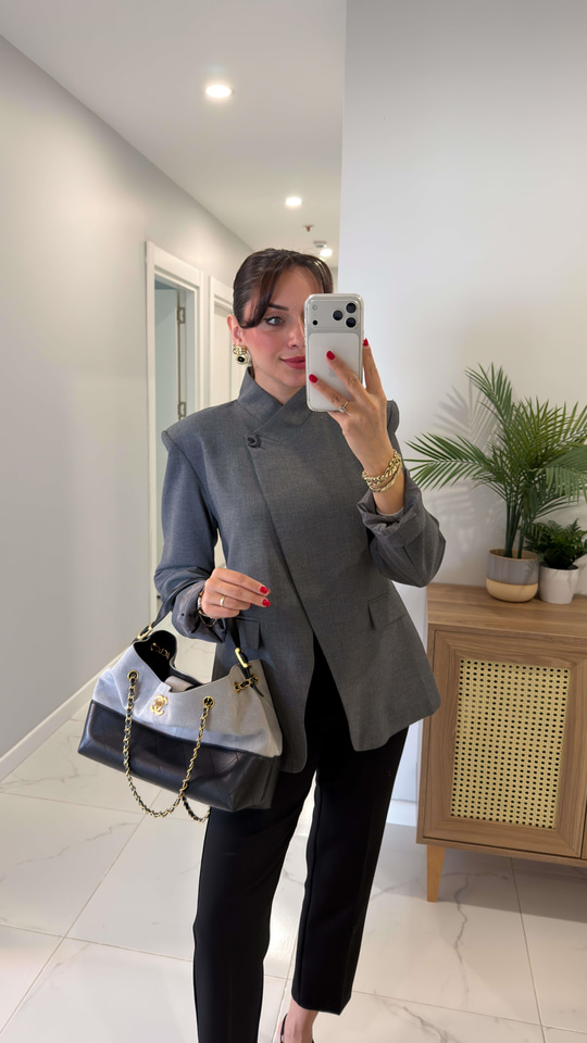 Londran Antrasit Blazer Ceket