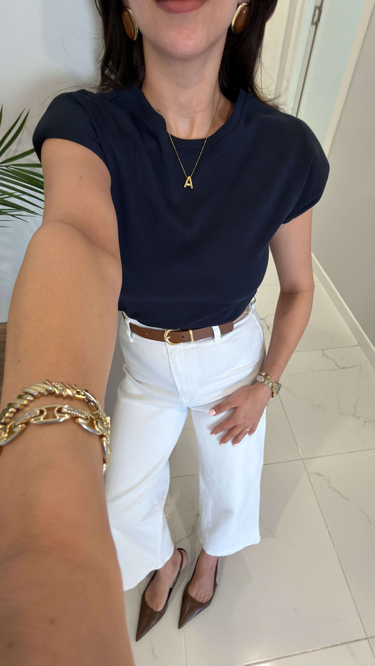 MD Dios Lacivert Vatkalı Tişört