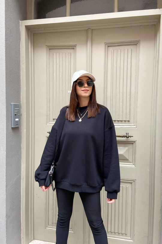 NA-KD Siyah Sweatshirt