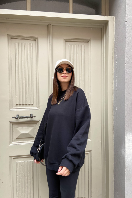 NA-KD Siyah Sweatshirt