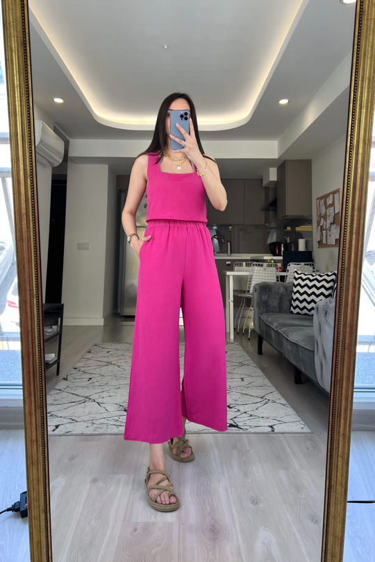 Pembe Keten İkili Takım