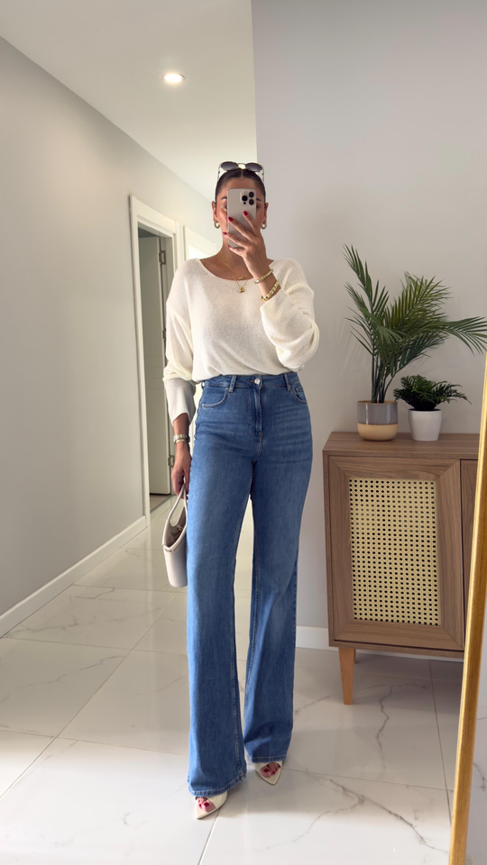 ZR Nensa Mavi Flare Jean
