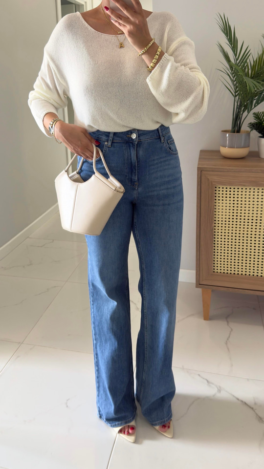 ZR Nensa Mavi Flare Jean