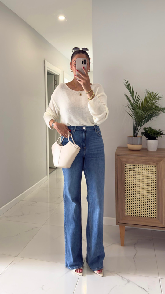 ZR Nensa Mavi Flare Jean