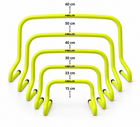 Helix 6'lı Antrenman Engeli Seti 15-60 cm