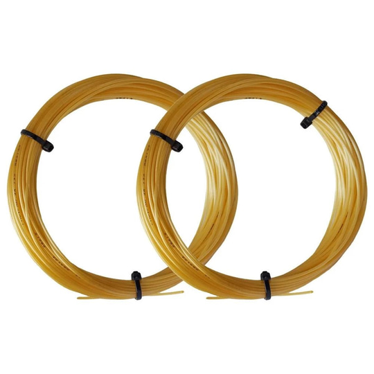 2 Adet Luxilon 4G 1,25 mm. Monofilament Kordaj 12 Metre Altın Sarısı