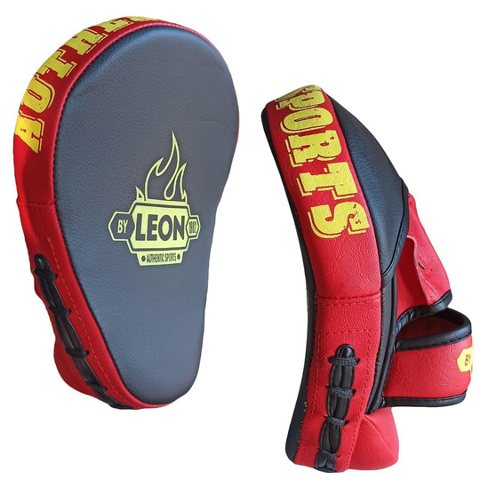 Leon Captain Profesyonel Boks, Kick-boks Lapası Çukur Lapa Kırmızı