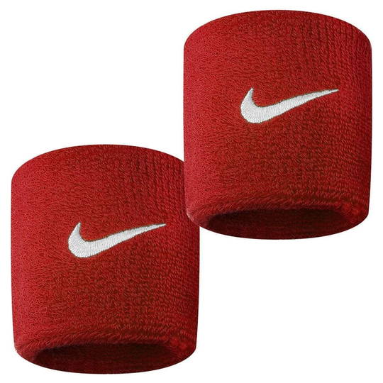 Nike Swoosh Wristbands Havlu El Bilekliği Kırmızı Renk