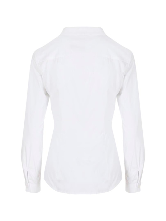 Slim Fit Basıc Gömlek - Beyaz