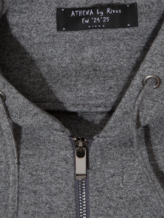 Trençkot Veya Ceket İçi Kapüşonlu Sweatshirt Görünümlü İç Parça - Gri