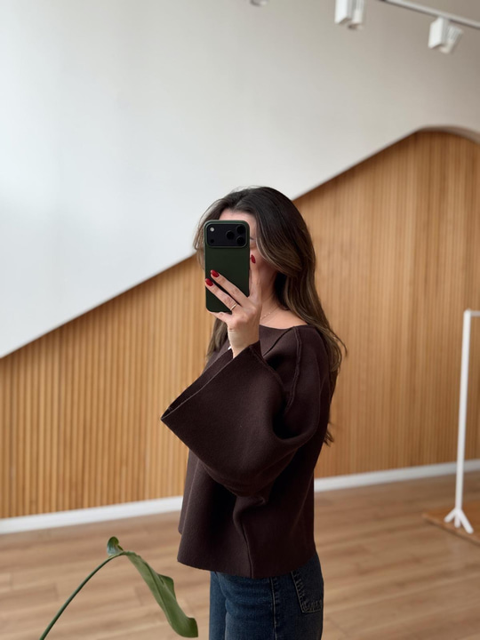 Elanor Kahverengi Çelik Triko