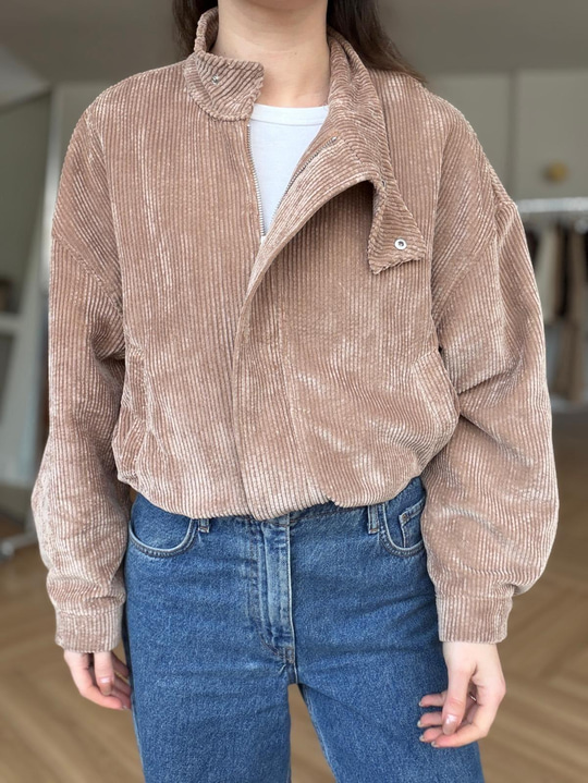 Kadife Bomber Ceket