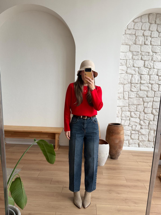 Kemerli Skater Jean