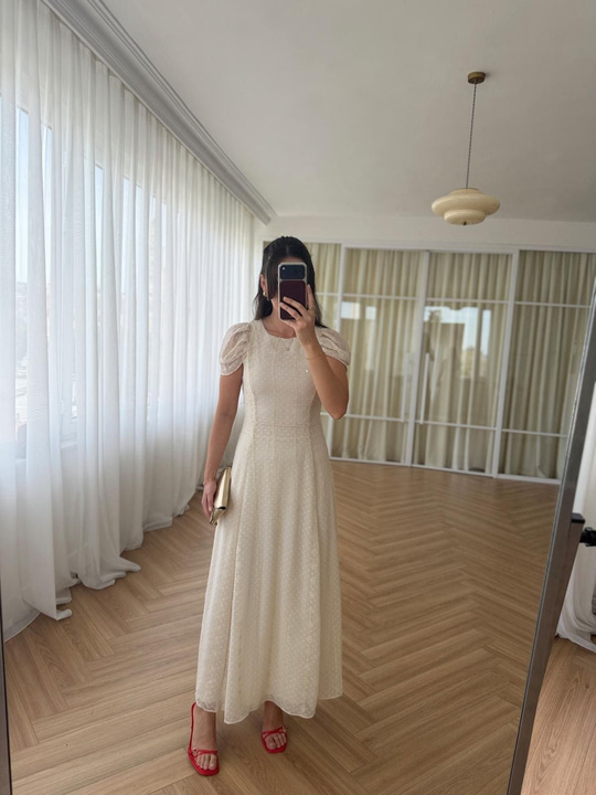 Lupita Bej Elbise 