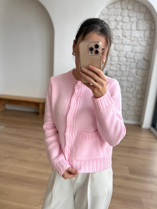 Marla Pembe Hırka