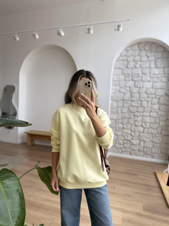 Marly Sarı Sweat