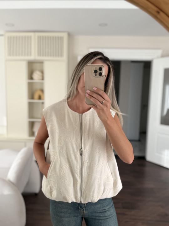 Nakışlı Bomber Yelek