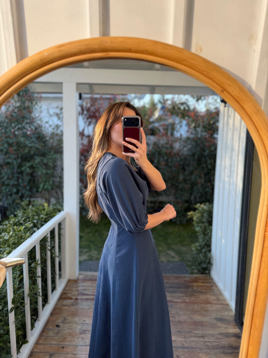 Noa İndigo Elbise