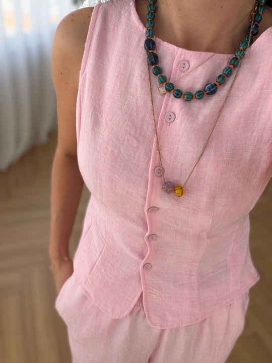 Pembe Müslin Takım