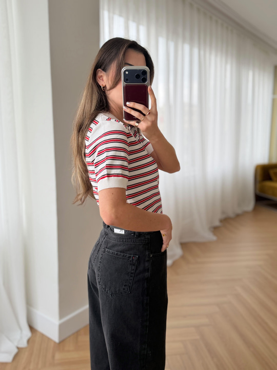 Rs Kemerli Füme Mom Jean