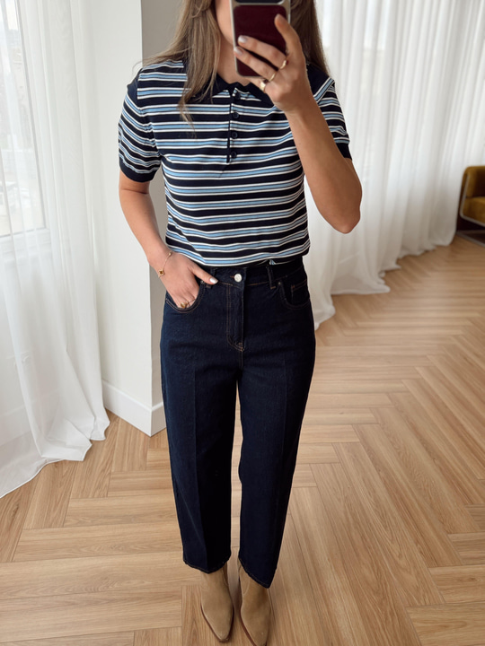 Rs Lacivert Mom Jean