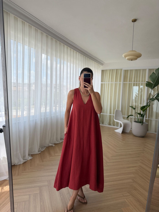 Siena Kırmızı Elbise