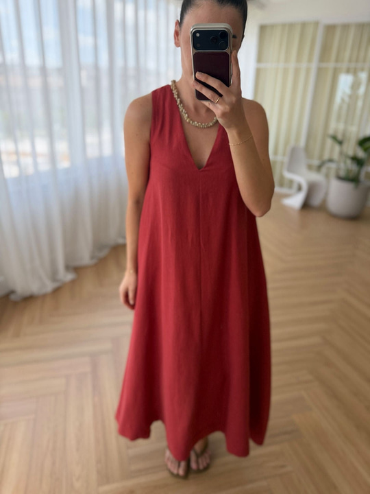 Siena Kırmızı Elbise