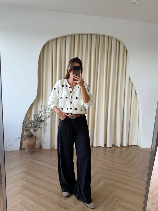 Tensel Denim Antrasit Pantolon