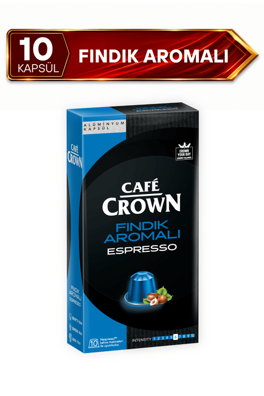 Fındık Aromalı Kapsül Kahve 10 adet * 5,2gr