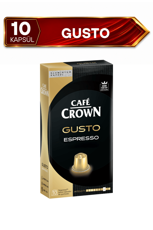 Gusto Kapsül Espresso 5,2 Gr. x 10 Adet
